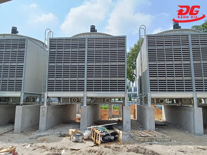 Tháp vuông tản nhiệt nước công nghiệp Kumisai