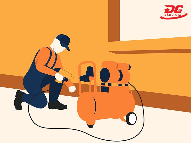 Thiết bị nén khí ứng dụng đa dạng lĩnh vực