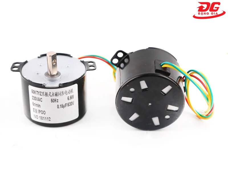 Motor máy ép Plastic thường có kích thước nhỏ
