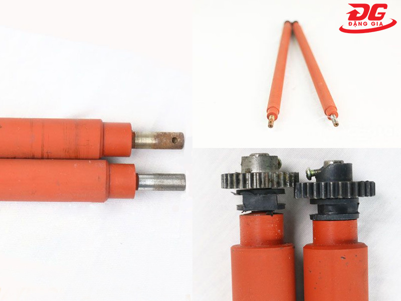 Rulo máy ép Plastic có dạng trụ dài