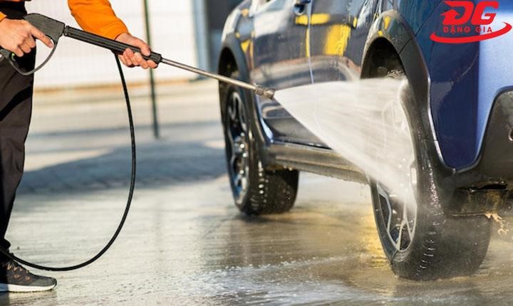 Lựa chọn máy rửa xe có áp lực phun phù hợp