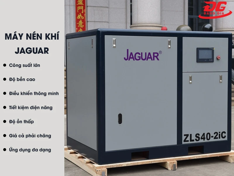 Máy bơm hơi khí nén Jaguar sở hữu nhiều ưu điểm nổi bật