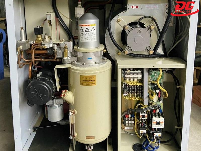 Các bộ phận của máy nén Mitsuiseiki