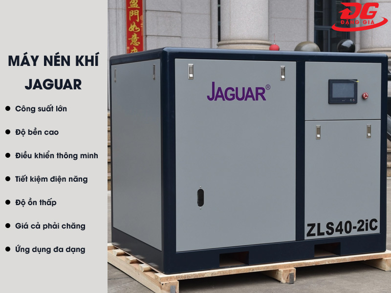 Máy bơm hơi khí nén Jaguar sở hữu nhiều ưu điểm nổi bật