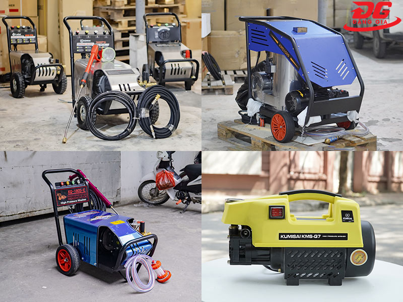 Đặng Gia cung cấp đa dạng các dòng máy rửa xe gia đinh, máy xịt rửa cao áp, máy rửa hơi nước nóng,...