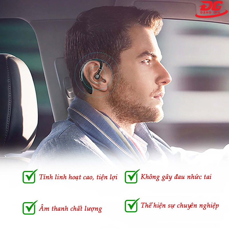 Lợi ích bất ngờ khi dùng tai nghe bluetooth cho bộ đàm