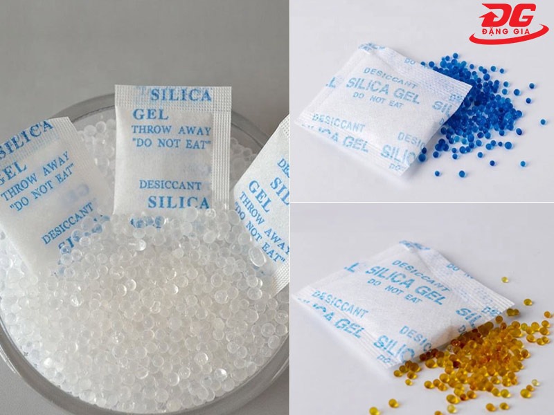 Gói hạt hút ẩm Silicagel có 3 loại