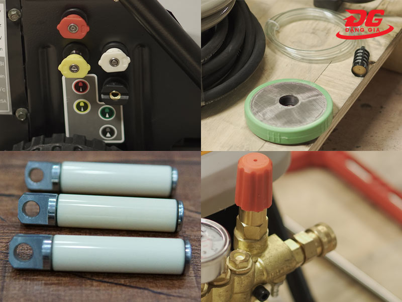 Một số phụ kiện máy rửa xe Lutian khác