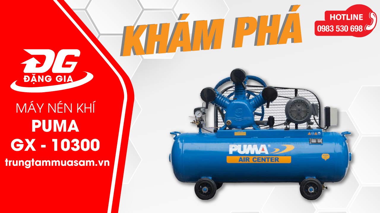 Video thông tin máy nén khí Puma GX-10300