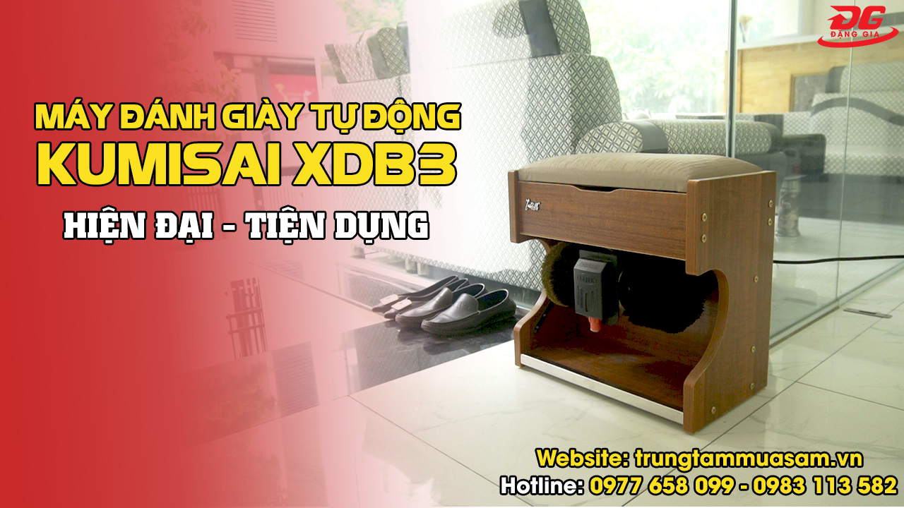 Video giới thiệu máy đánh giày tự động Kumisai XDB3