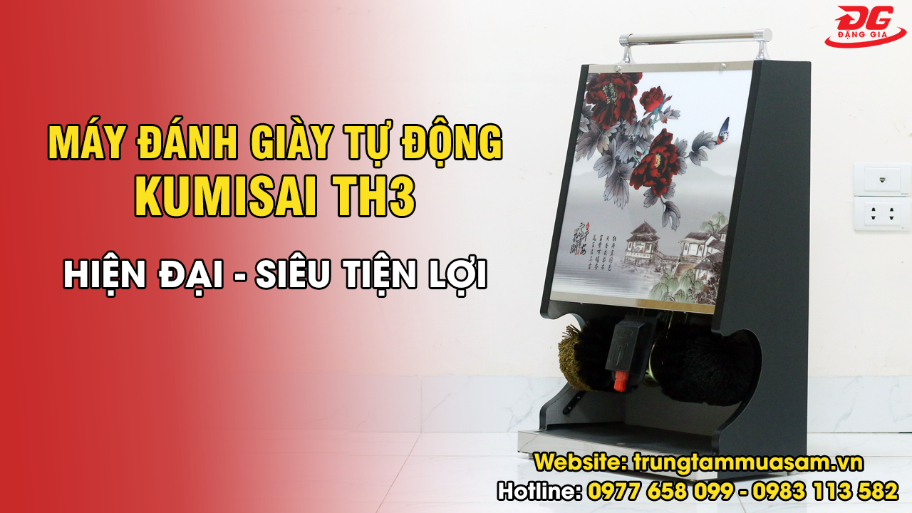 Video giới thiệu máy đánh giày tự động Kumisai TH3