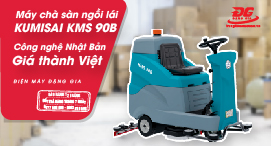 Video giới thiệu máy chà sàn ngồi lái Kumisai KMS 90B