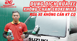 Video test dung dịch rửa xe không chạm Ekokemika Italy