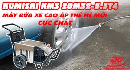 Video review máy rửa xe cao áp Kumisai KMS 20M32-5.5T4