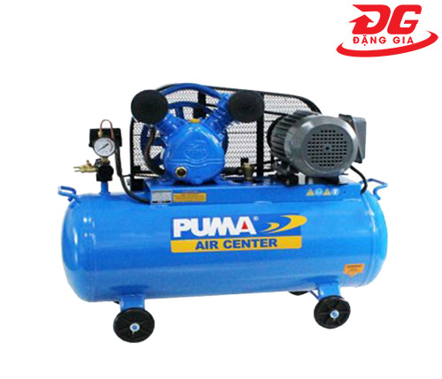 Máy nén khí Puma PK-0260 (1/2HP) áp lực 8 kg/cm2, lưu lượng khí 105 L/phút, dung tích bình 58L