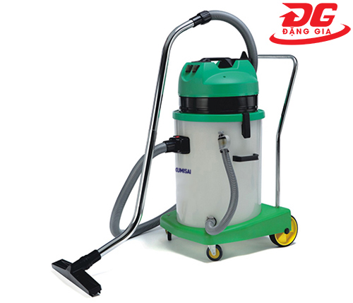 Máy hút bụi công nghiệp Kumisai KMS-603J, công suất 2400W, diện tích sử dụng 151 - 300m2