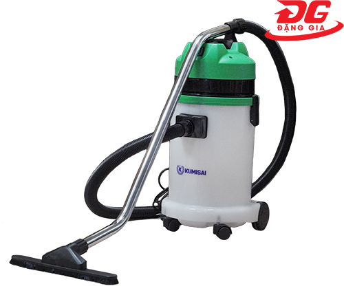 Máy hút bụi công nghiệp Kumisai KMS 30S, công suất 1800W, diện tích sử dụng 100 - 150m2
