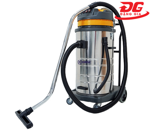Máy hút bụi công suất lớn Kumisai KMS80A công suất 3900W,	Diện tích sử dụng từ 301 - 500m2