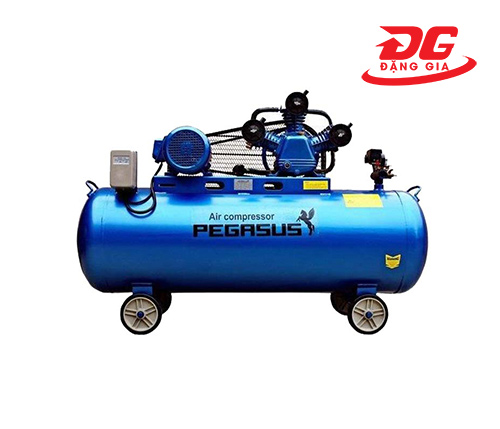 Máy nén khí Pegasus TM-W-0.67/8 công suất 7.5HP, Dung tích bình chứa 330L, Áp lực tối đa 10 kg/cm²