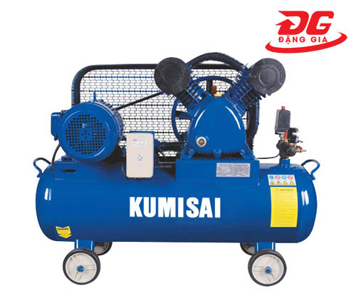Máy nén không khí Kumisai KMS-55300 công suất 5.5HP, Dung tích bình chứa 300L, Áp lực tối đa 10 kg/cm²