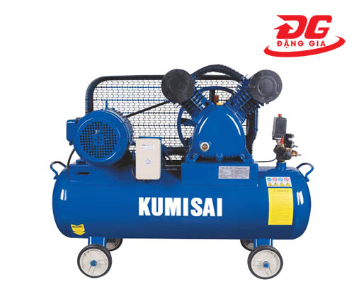 Máy bơm khí nén Kumisai KMS-55200 công suất 5.5HP, Dung tích bình chứa 200L, Áp lực tối đa 10 kg/cm²