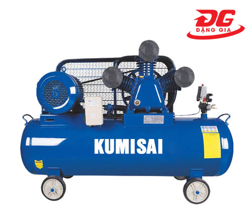 Máy nén khí Kumisai KMS-10500A công suất 10HP, Dung tích bình chứa 500L, Áp lực tối đa 14 kg/cm²