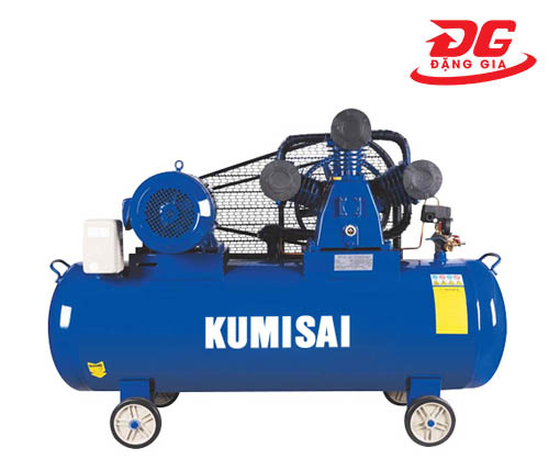 Máy nén khí Kumisai KMS-75120 công suất 7.5HP, Dung tích bình chứa 120L, Áp lực tối đa 10 kg/cm²