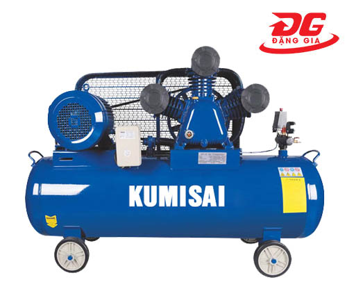 Máy nén khí Kumisai KMS-10300 công suất 10HP, Dung tích bình chứa 300L, Áp lực tối đa 10 kg/cm²