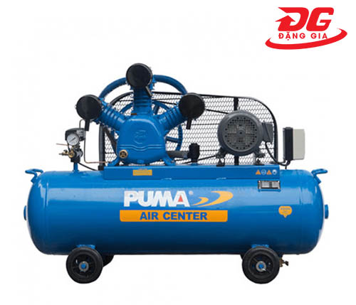 Máy nén khí Puma PK5160-5HP công suất 5HP, Dung tích bình chứa 155L,	Áp lực tối đa 10 kg/cm²