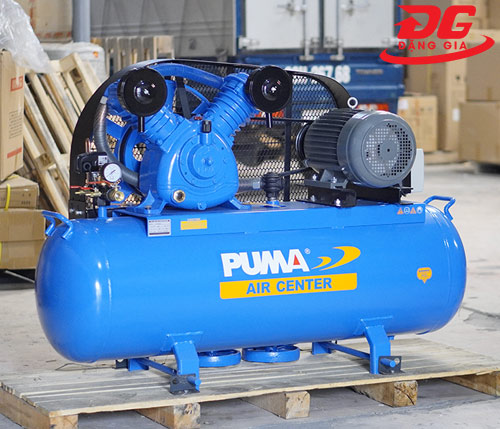 Máy nén khí PUMA GX75250 công suất 7.5HP, Dung tích bình chứa 228L, Áp lực tối đa 10 kg/cm²