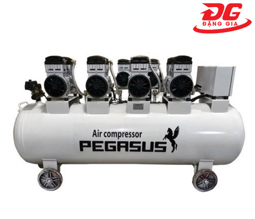 Máy nén khí Pegasus TM-OF1100X4 công suất 6HP, Dung tích bình chứa 330L,	Áp lực tối đa 10 kg/cm²