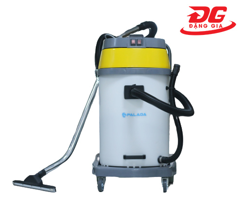Máy hút bụi công nghiệp Palada PD 70 (thùng nhựa) công suất 2400W, Diện tích sử dụng từ 301 - 500m2
