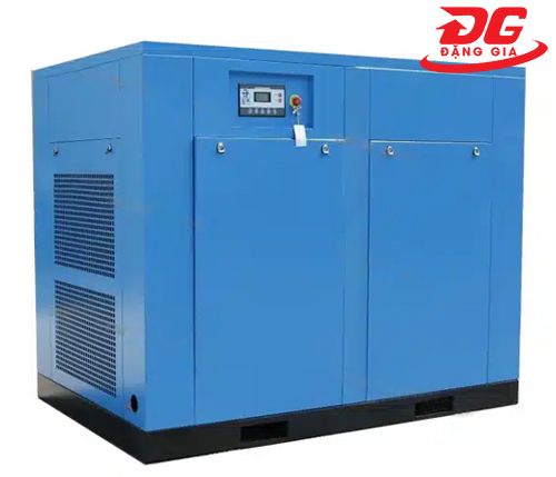 Máy nén khí trục vít Pegasus TMPM100A công suất 100HP, áp lực làm việc 7 kg/cm², lưu lượng khí 12950 L/phút