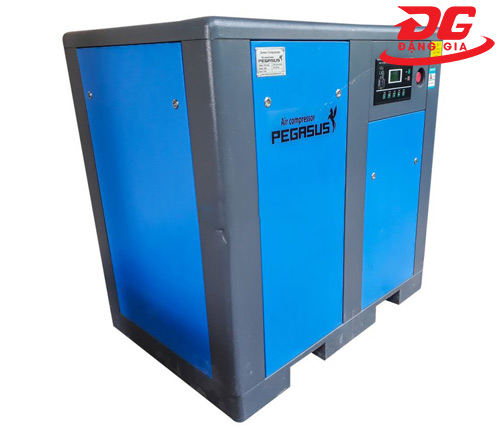 Máy nén khí trục vít Pegasus TMPM30A công suất 30HP, áp lực làm việc 8 kg/cm², lưu lượng khí 3640 L/phút