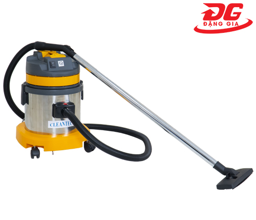 Máy hút bụi công nghiệp cho gia đình Clean Tech CT 115, công suất 1200W, diện tích sử dụng dưới 100m2