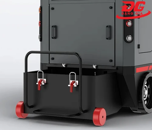Xe quét rác ngồi lái Kumisai KMS-S11 4