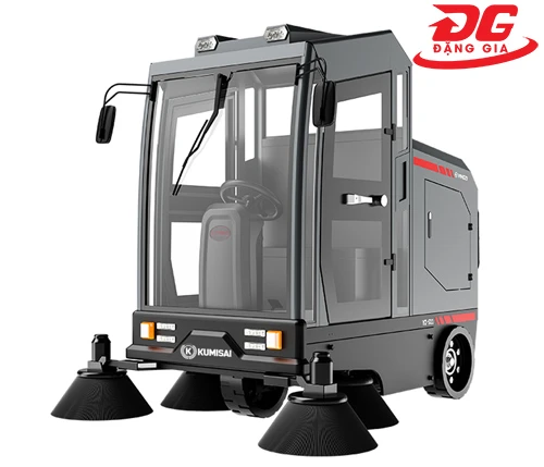 Xe quét rác ngồi lái Kumisai KMS-S11 1
