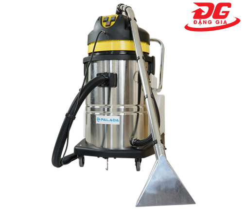 Máy giặt thảm phun hút Palada PD-802, công suất 2400W, diện tích sử dụng 301 - 500m2