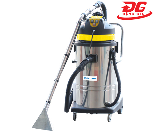 Máy giặt thảm phun hút Palada PD-602A, công suấ 2400W,  diện tích sử dụng 151 - 300m2