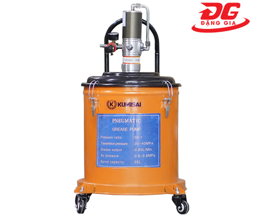 Máy bơm mỡ Kumisai 35L model KMS-35S