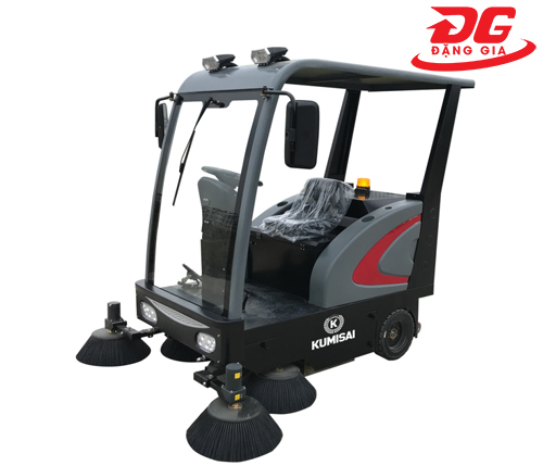 Xe quét rác ngồi lái Kumisai KMS-1800E