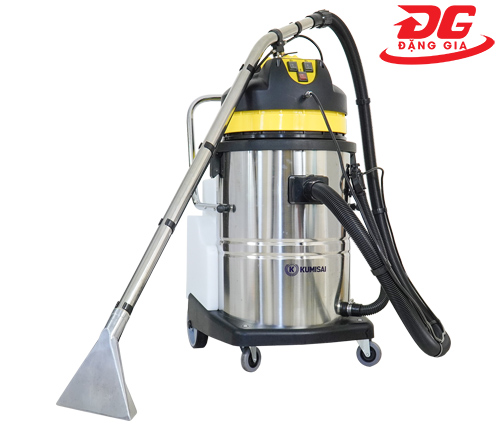 Máy giặt thảm phun hút Kumisai KMS 602C, dung tích 60L, công suất 2320W, sử dụng cho dịch vụ