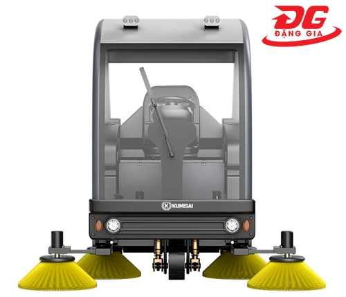 Xe quét rác ngồi lái Kumisai KMS-S9 2
