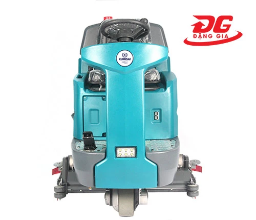 Xe quét rác ngồi lái tích hợp chà sàn Kumisai KMS D9X 2