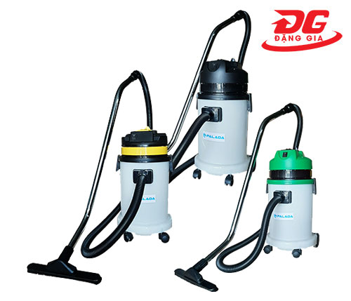 Máy hút bụi thùng nhựa Palada PD40, công suất 1600W, diện tích sử dụng 100 - 150m2