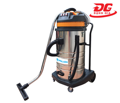 Máy hút bụi công nghiệp Palada PD 80-3, công suất 3900W, diện tích sử dụng 301 - 500m2