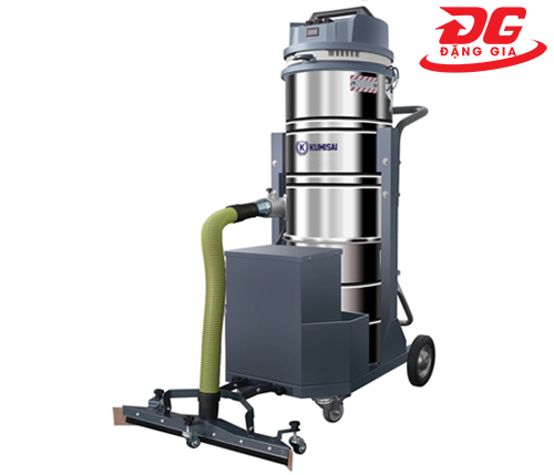 Máy hút bụi công nghiệp Kumisai KMS 100B, công suất 1500W, diện tích sử dụng trên 500m2