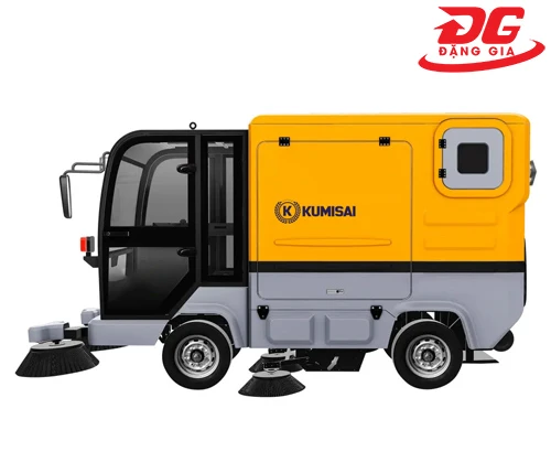 Xe quét rác ngồi lái Kumisai KMS 1800 2