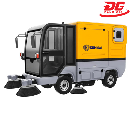 Xe quét rác ngồi lái Kumisai KMS 1800