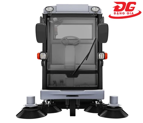 Xe quét rác ngồi lái Kumisai KMS 1900A 4